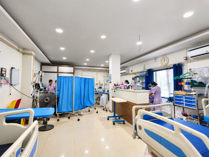 Sterilization team at Swastha Hospital